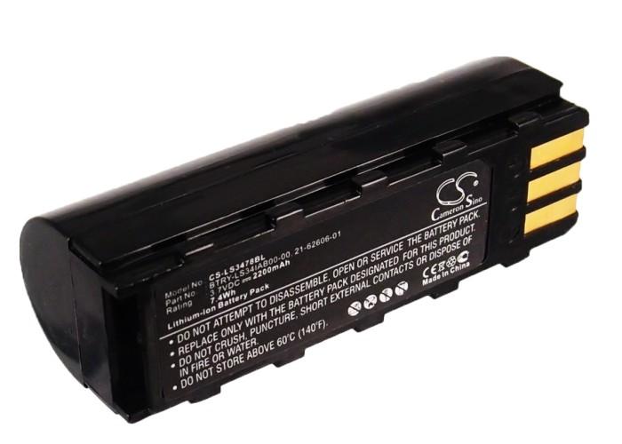 Battery for barcode scanner Honeywell 8800, Symbol LS3478 BTRY-LS34IAB00-00 LiIon 3.7V 2200mAh Cameron Sino
