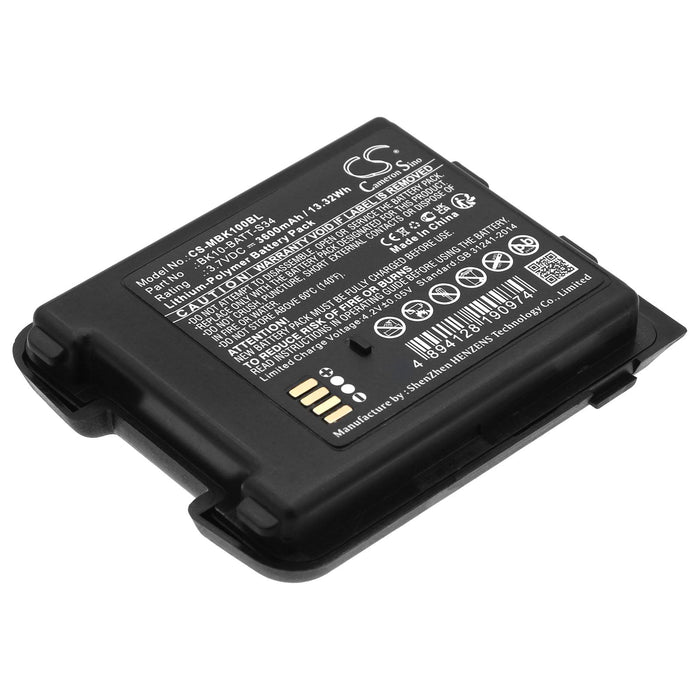 M3 Mobile BK10 LiPo 3.7V 3600mAh Cameron Sino Barcode Scanner Battery
