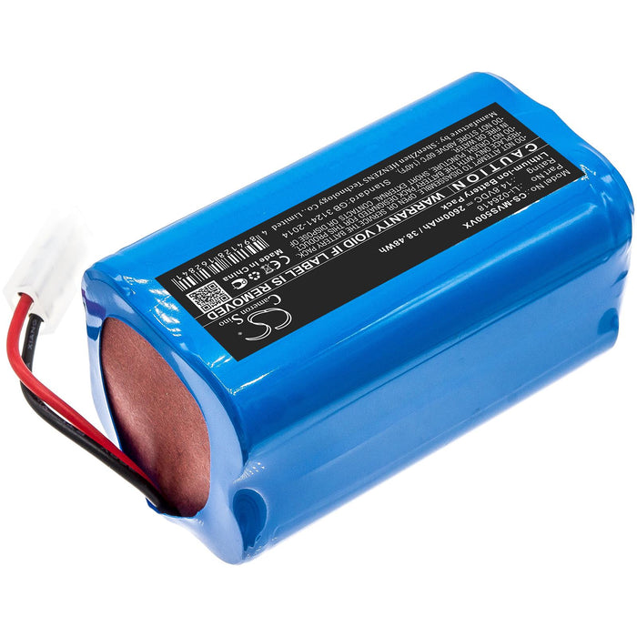 Battery for vacuum cleaner XIAOMI G1 MI Robot , MI-G1 LiIon 14.8V 2600mAh CAMERON SINO