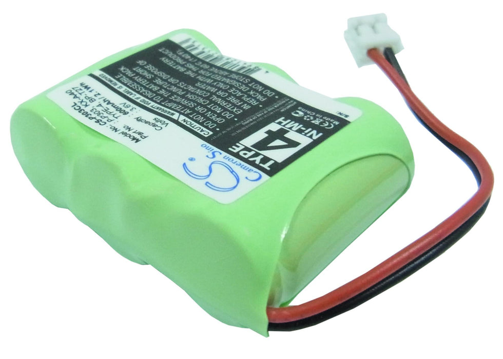 Phone battery 3* 1/2AA 3.6V NiMH 600mAh V Tech 2417 KX-A40 Cameron Sino