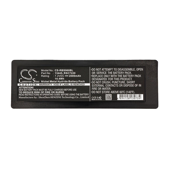 Remote control battery for Palfinger 590, 960 crane; Scanreco 592, 960 RSC7220 NIMH 7.2V 2000mAh /three battery connectors/ Cameron Sino