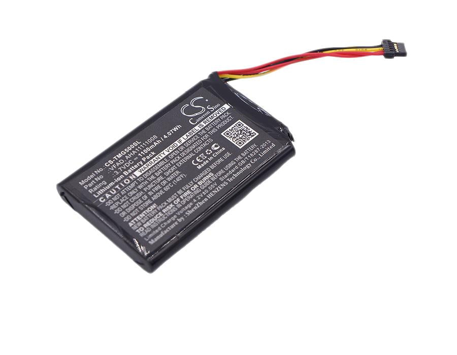 Battery for GPS TomTom GO 5100 6100 5000 VFAD VF6P 3.7V 1100mAh LiIon Cameron Sino