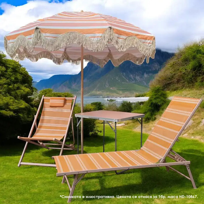 CAMPING TABLE 80X60X70CM UCAMP HD-10867 - Столове и маси<<<Къмпинг<<<Градина<<<Praktiker