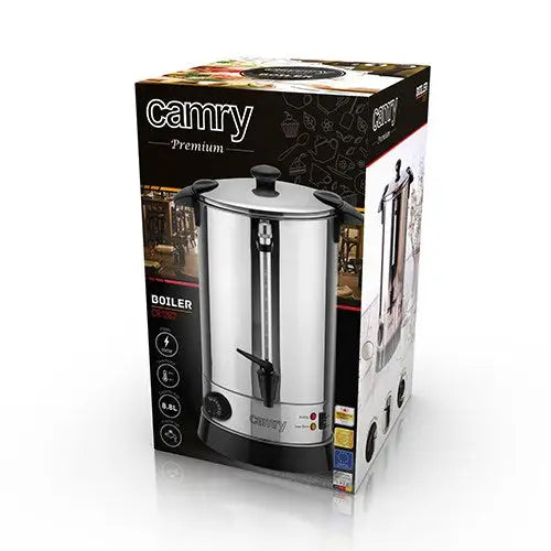 Camry CR 1267 electric kettle 8.8 L 980 W Black Stainless steel - BoilersAGD-WAR<<<Home Appliance