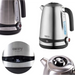 Camry CR 1291 electric kettle 1.7 L Stainless steel 2200 W - Electric kettlesAGD-CZE<<<Home Appliance