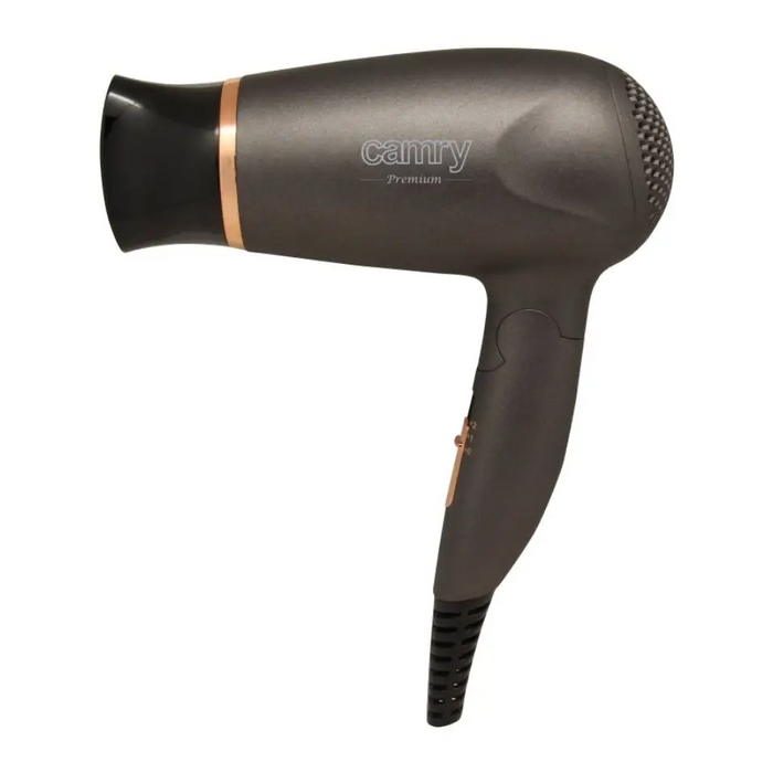 Camry CR 2261 hair dryer Metallic grey Gold 1400 W - HairdryersAGD-SUS<<<Home Appliance - ProductsAGD<<<ActionPL
