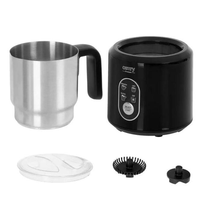 CAMRY CR 4498 automatic milk frother black silver - Milk frothersAGD-SDM<<<Home Appliance