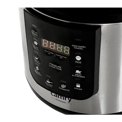 Camry CR 6409 multi cooker 6 L 1000 W Black,Stainless steel - Pressure cookersAGD-SZY<<<Home Appliance