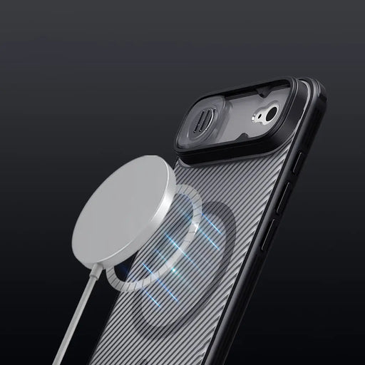 CamShield Pro Magnetic Case IP17 Air Transparent black - Cell phone cases and covers<<<HurtelXML