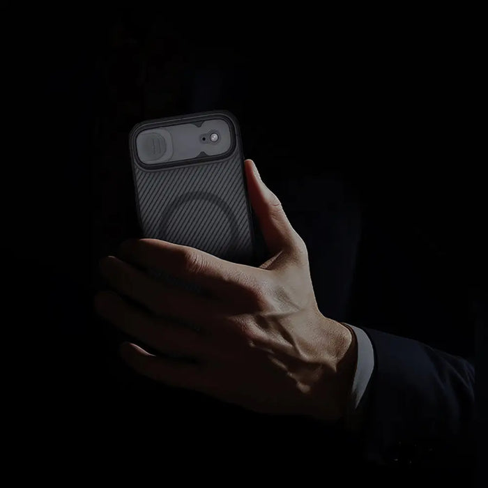 CamShield Pro Magnetic Case IP17 Air Transparent black - Cell phone cases and covers<<<HurtelXML