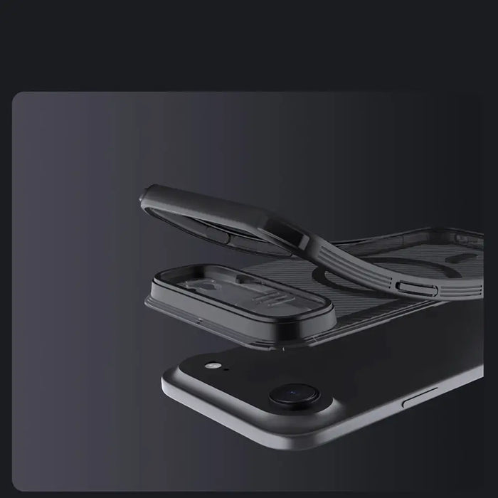 CamShield Pro Magnetic Case IP17 Air Transparent black - Cell phone cases and covers<<<HurtelXML