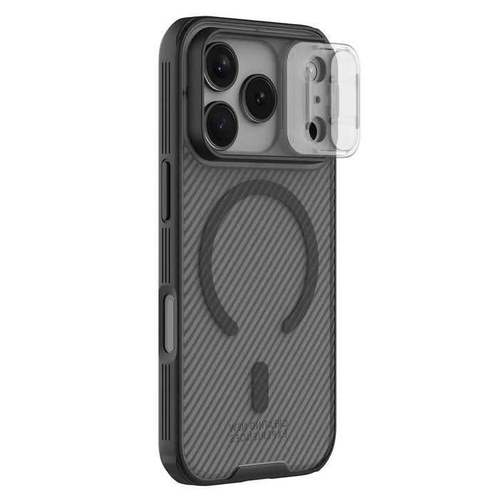 CamShield Pro Magnetic Case IP17 Pro Max Transparent black - Cell phone cases and covers<<<HurtelXML