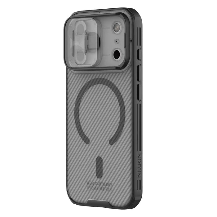 CamShield Pro Magnetic Case IP17 Pro Transparent black - Cell phone cases and covers<<<HurtelXML