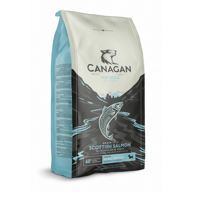 CANAGAN Scottish Salmon – Small Breeds – dry dog food – 2kg