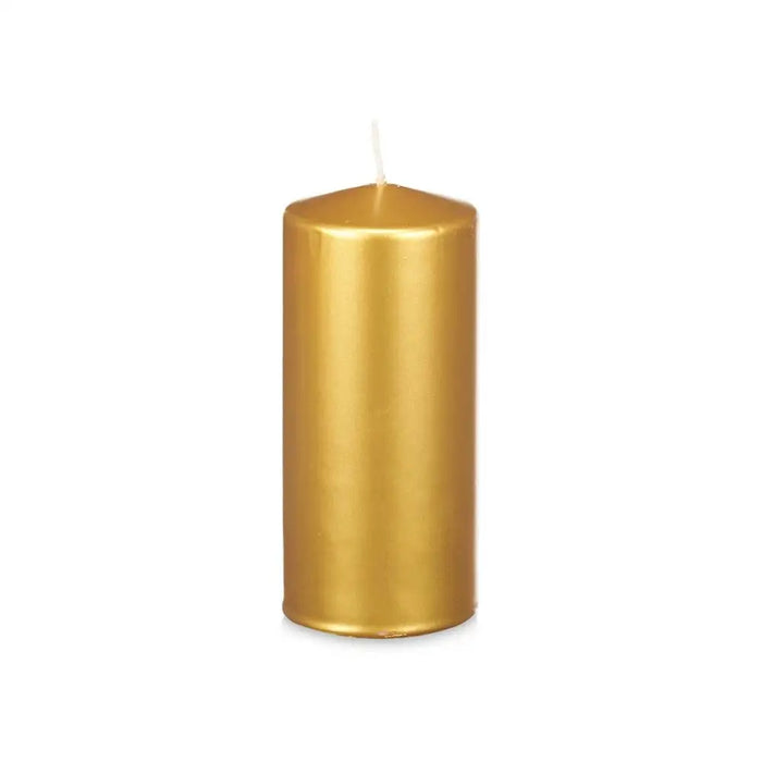Candle Acorde Golden 9 x 20 x 9 cm (8 Units) - Декорация и Осветление<<<Дом Градина<<<BigBuy&&&Свещи и