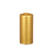 Candle Acorde Golden 9 x 20 x 9 cm (8 Units) - Декорация и Осветление<<<Дом Градина<<<BigBuy&&&Свещи и