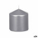 Candle Acorde Silver 7 x 7,5 x 7 cm (24 Units) - Декорация и Осветление<<<Дом Градина<<<BigBuy&&&Свещи и