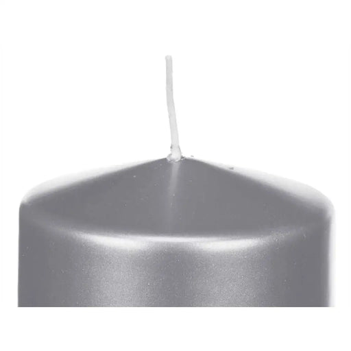Candle Acorde Silver 9 x 10 x 9 cm (12 Units) - Декорация и Осветление<<<Дом Градина<<<BigBuy&&&Свещи и
