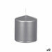 Candle Acorde Silver 9 x 10 x 9 cm (12 Units) - Декорация и Осветление<<<Дом Градина<<<BigBuy&&&Свещи и