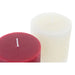 Candle DKD Home Decor Christmas (9 x 9 x 10 cm) (2 Units) - Декорация и Осветление<<<Дом Градина<<<BigBuy&&&Коледни