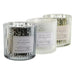 Candle DKD Home Decor White Golden Silver 8,8 x 8,8 x 9 cm (3 Units) - Декорация и Осветление<<<Дом