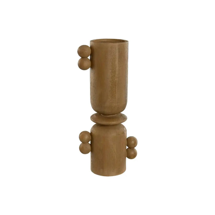 Candle Holder Home ESPRIT Brown Resin Wood 15 x 9,5 x 35 cm - Декорация и Осветление<<<Дом Градина<<<BigBuy&&&Свещи и