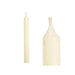 Candle Set Acorde Cream 2 x 2 x 20 cm 8,5 x 21 x 4,5 cm (12 Units) - Декорация и Осветление<<<Дом