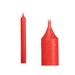 Candle Set Acorde Red 2 x 2 x 20 cm 8,5 x 21 x 4,5 cm (12 Units) - Декорация и Осветление<<<Дом