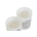 Candle Set DKD Home Decor White Christmas 5 x 5 x 6 cm - Декорация и Осветление<<<Дом Градина<<<BigBuy&&&Коледни