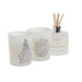 Candle Set DKD Home Decor White Christmas 5 x 5 x 6 cm - Декорация и Осветление<<<Дом Градина<<<BigBuy&&&Коледни