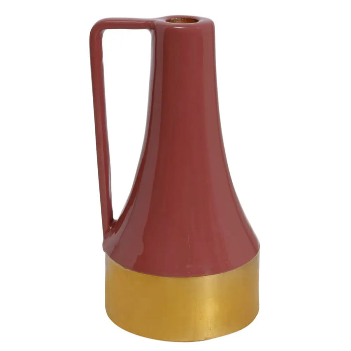 Candleholder DKD Home Decor Metal Lacquered (11 x 11 x 20 cm) (2 Units) - Декорация и Осветление<<<Дом