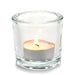 Candleholder Gift Decor Transparent Glass 6,5 x 6 x 6,5 cm (12 Units) - Декорация и Осветление<<<Дом