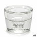 Candleholder Gift Decor Transparent Glass 6 x 4,3 x 6 cm (12 Units) - Декорация и Осветление<<<Дом