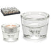 Candleholder Gift Decor Transparent Glass 6 x 4,3 x 6 cm (12 Units) - Декорация и Осветление<<<Дом