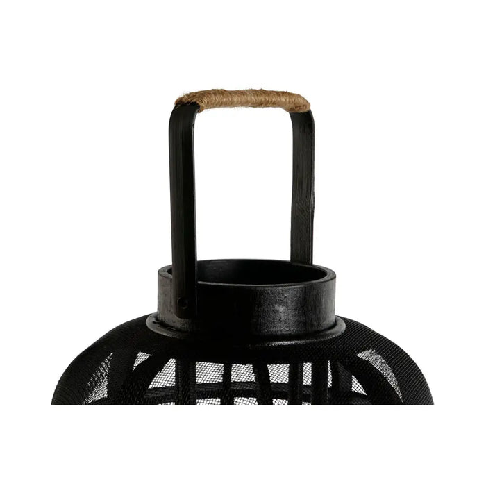 Candleholder Home ESPRIT Black Metal 25,5 x 25,5 x 46,5 cm - Декорация и Осветление<<<Дом Градина<<<BigBuy&&&Свещи и