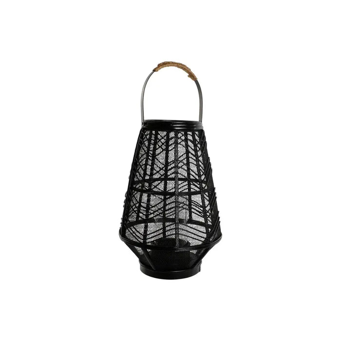 Candleholder Home ESPRIT Black Metal 27,5 x 27,5 x 40 cm - Декорация и Осветление<<<Дом Градина<<<BigBuy&&&Свещи и