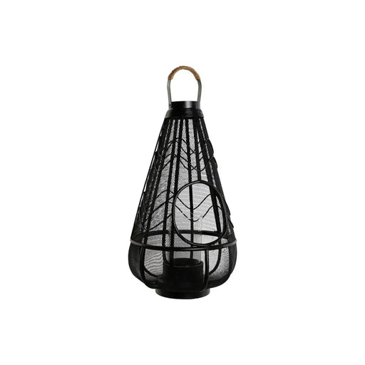 Candleholder Home ESPRIT Black Metal 28 x 28 x 50 cm - Декорация и Осветление<<<Дом Градина<<<BigBuy&&&Свещи и