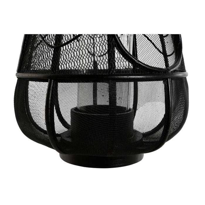 Candleholder Home ESPRIT Black Metal 28 x 28 x 50 cm - Декорация и Осветление<<<Дом Градина<<<BigBuy&&&Свещи и