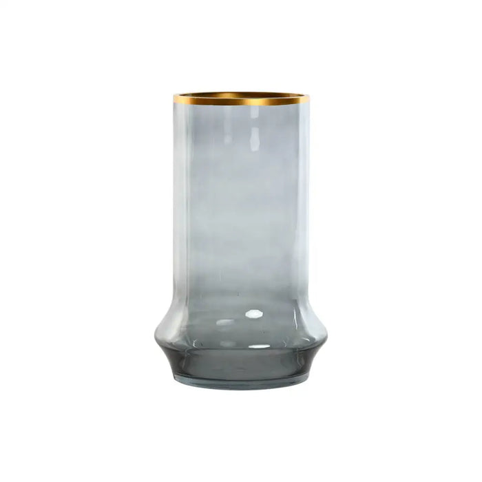 Candleholder Home ESPRIT Blue Golden Crystal 21 x 21 x 35 cm - Декорация и Осветление<<<Дом Градина<<<BigBuy&&&Свещи и