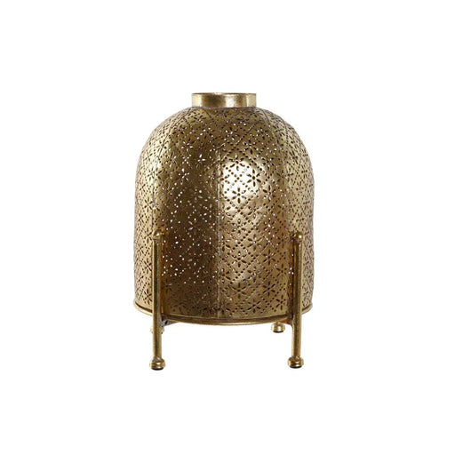 Candleholder Home ESPRIT Golden Metal Crystal 19 x 19 x 24,5 cm - Декорация и Осветление<<<Дом Градина<<<BigBuy&&&Свещи