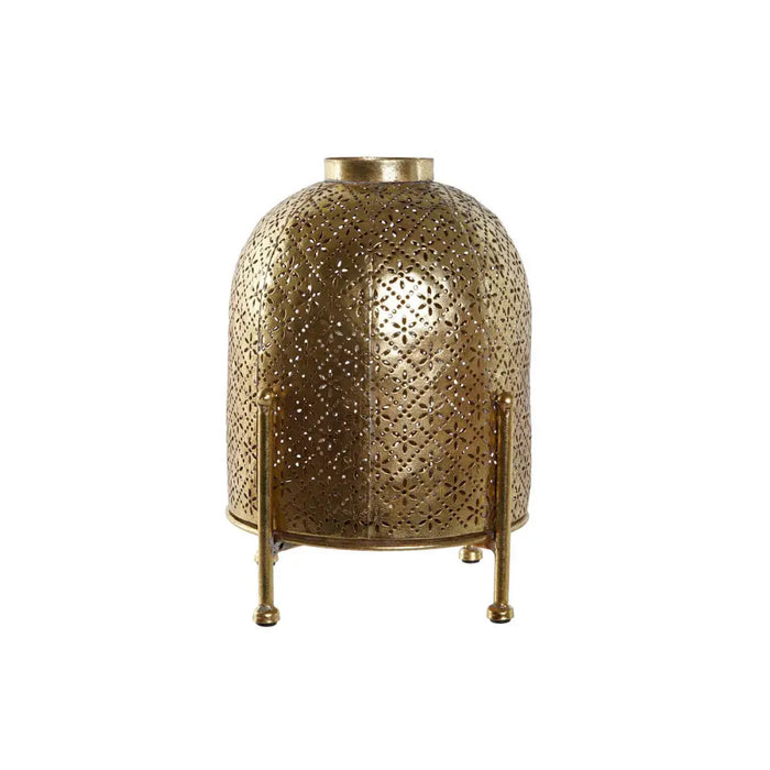 Candleholder Home ESPRIT Golden Metal Crystal 19 x 19 x 24,5 cm - Декорация и Осветление<<<Дом Градина<<<BigBuy&&&Свещи