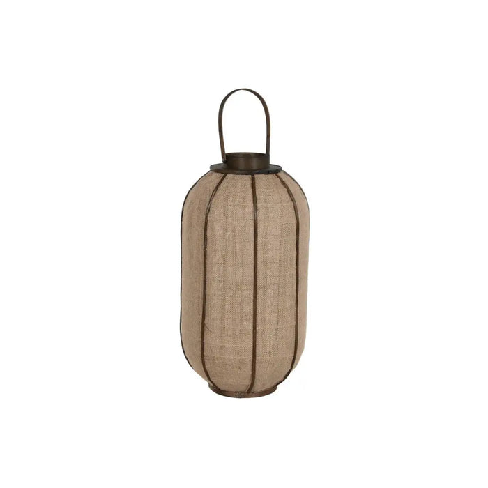 Candleholder Home ESPRIT Natural Jute Bamboo 33 x 33 x 61,5 cm - Декорация и Осветление<<<Дом Градина<<<BigBuy&&&Свещи