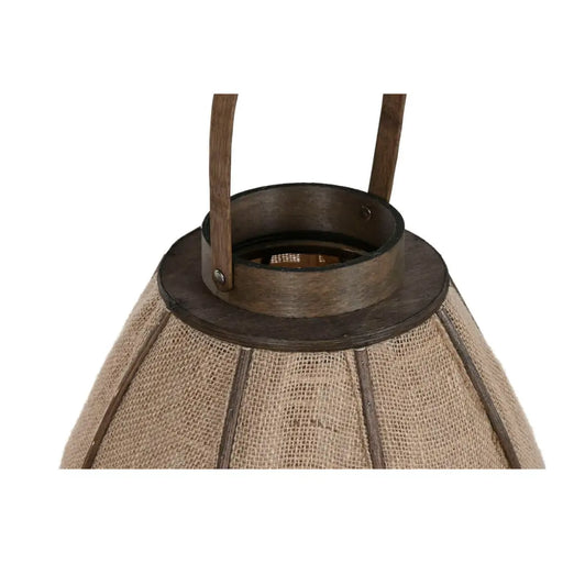 Candleholder Home ESPRIT Natural Jute Bamboo 37 x 37 x 70 cm - Декорация и Осветление<<<Дом Градина<<<BigBuy&&&Свещи и