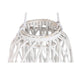 Candleholder Home ESPRIT White wicker Crystal 34 x 34 x 80 cm - Декорация и Осветление<<<Дом Градина<<<BigBuy&&&Свещи и
