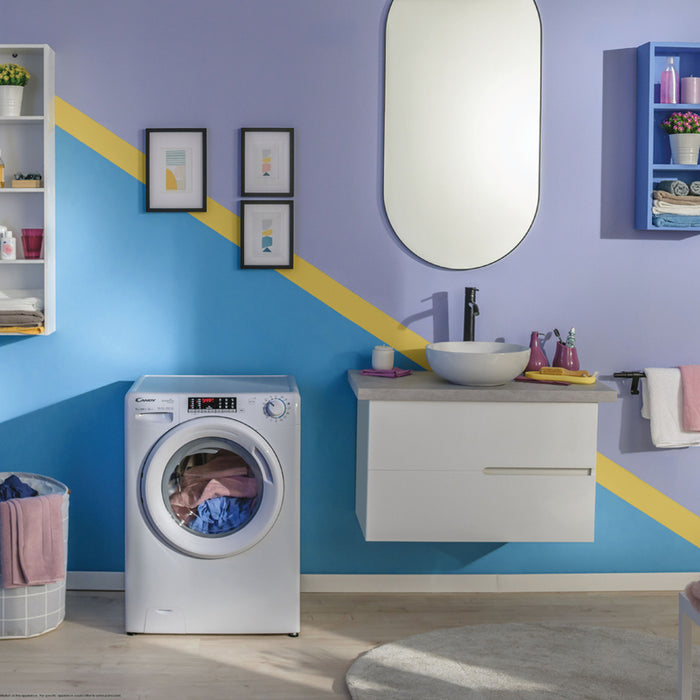 Washing machine CANDY CO 474 TWM6/1-S 7.0 kg, 1400 rpm, INVERTER MOTOR