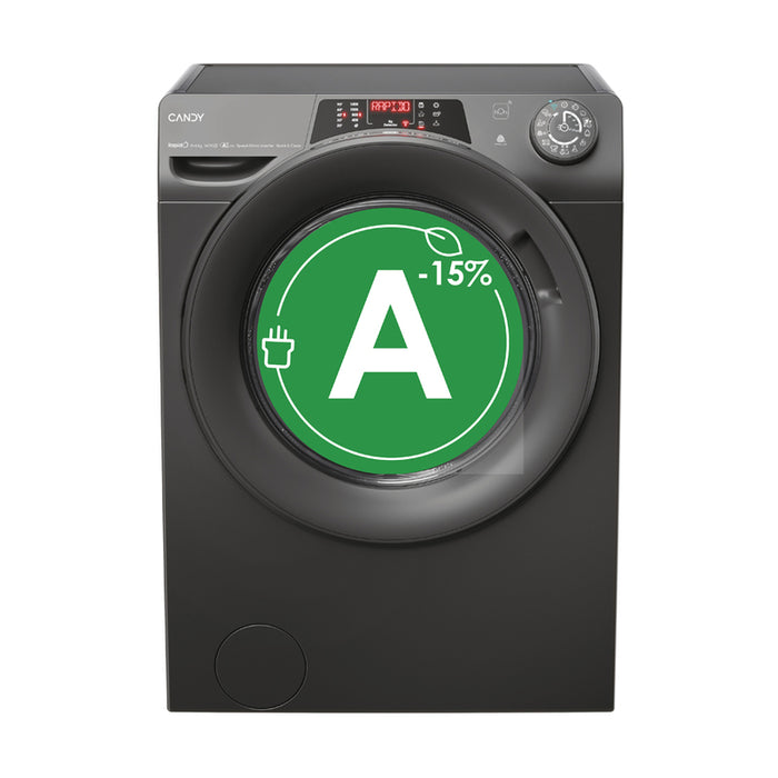 Washing Machine with Dryer CANDY ROW 4966 DWRR7-S 1400 rpm, INVERTER MOTOR