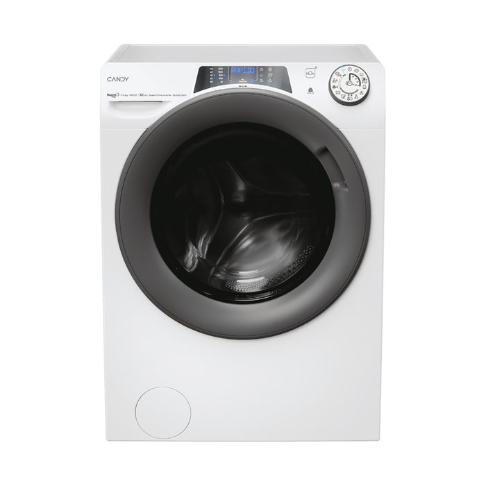 Washing Machine with Dryer CANDY RPW 4966 BWR8-S 1400 rpm, INVERTER MOTOR