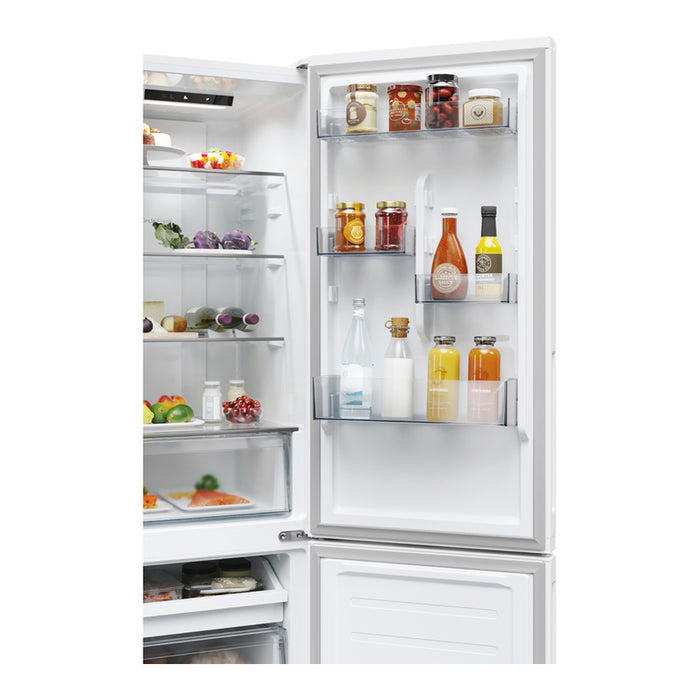 Refrigerator with bottom freezer CANDY CNCQ2T 518 EW 182.50 cm