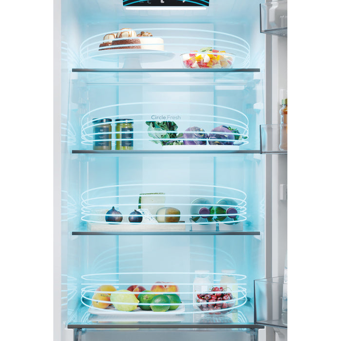 Refrigerator with bottom freezer CANDY CNCQ2T 518 EX 182.50 cm