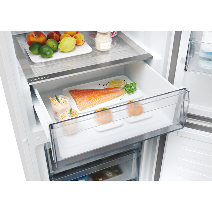 Refrigerator with bottom freezer CANDY ECN 2CQTEX 186 185.00 cm